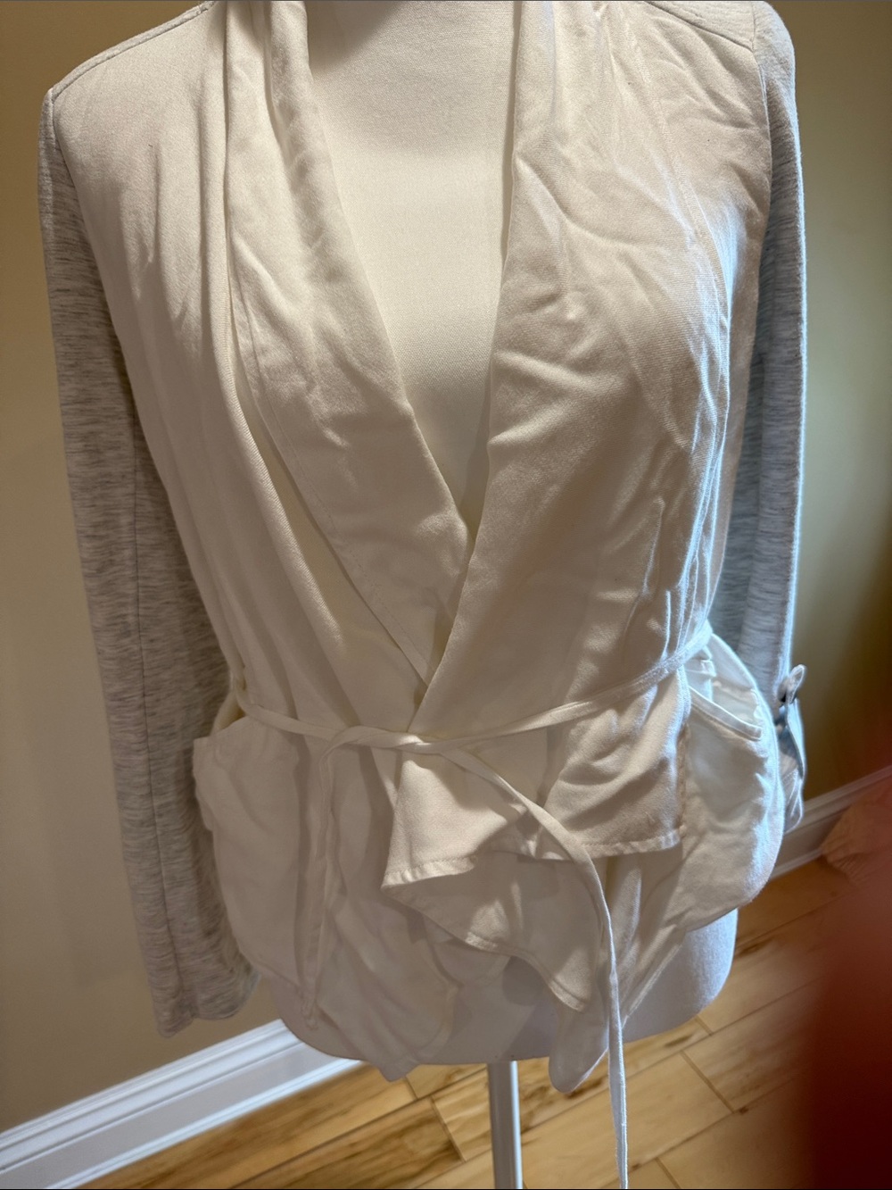 dolan Light Gray Knit Blazer - Picture 1 of 9
